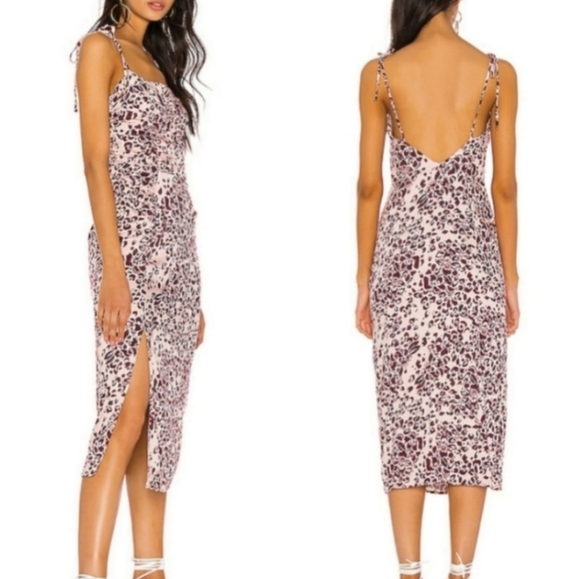free people show stopper midi dress